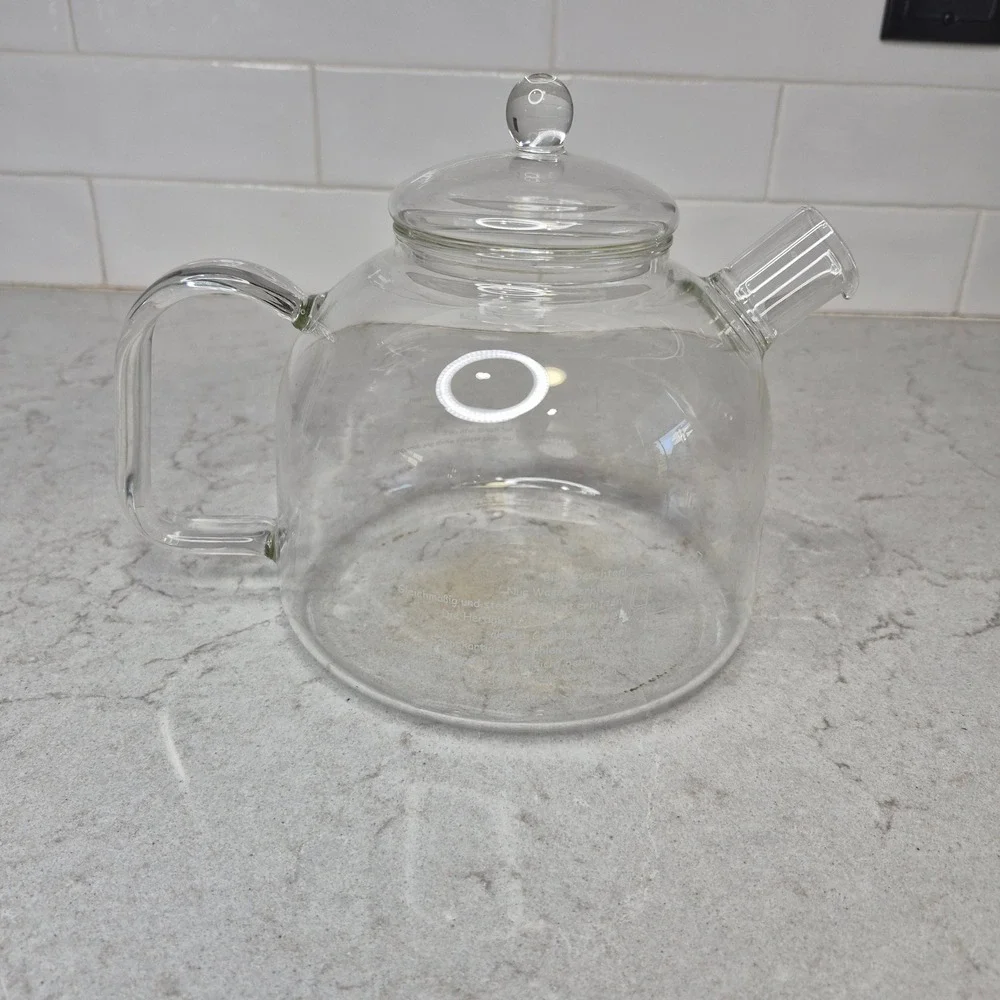 Trendglas JENA Teapot Heat Resistant 1.75L Clear Glass