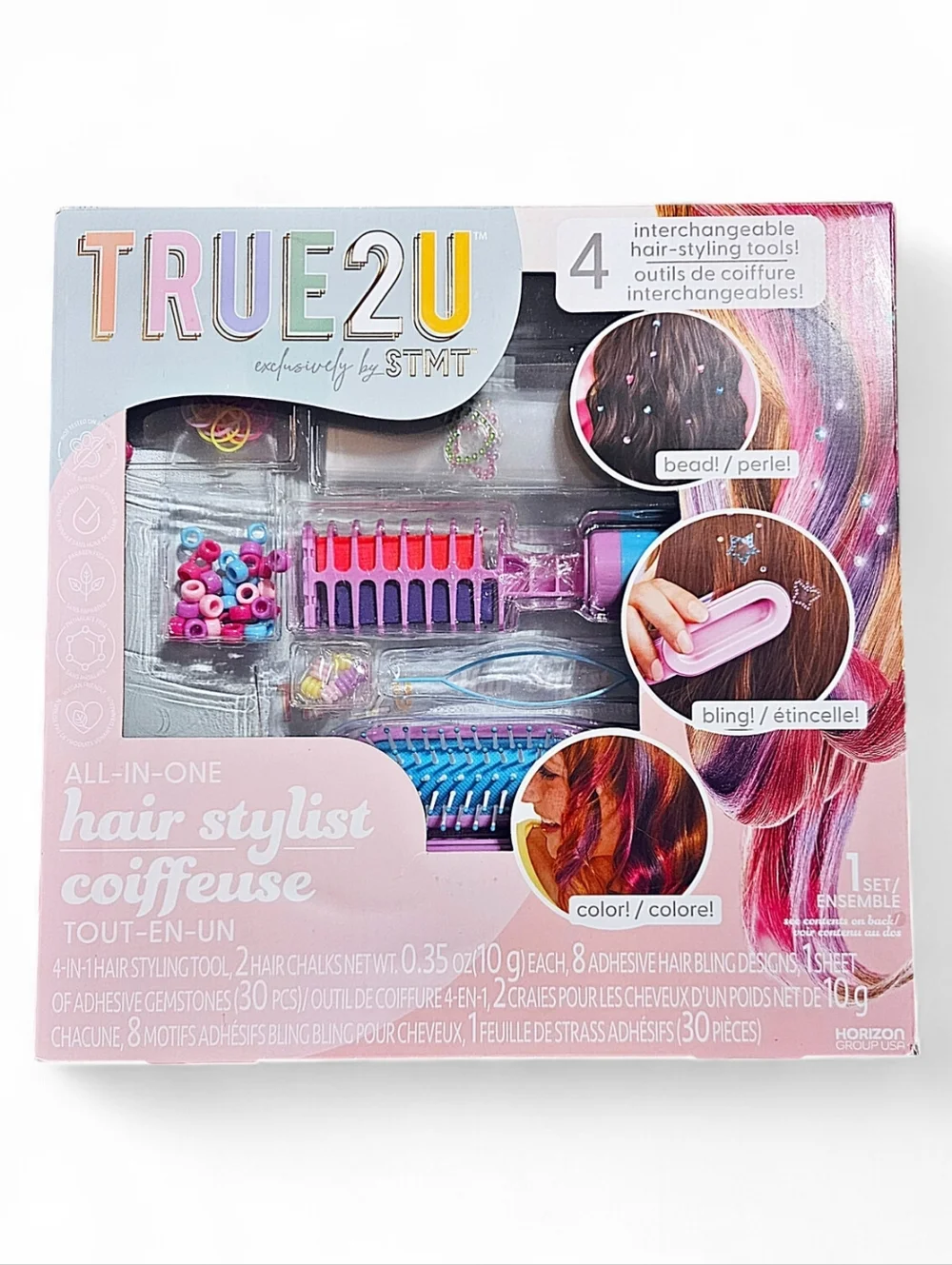 STMT True2U All in One Hair Stylist Tween Girls Gift in Box NEW