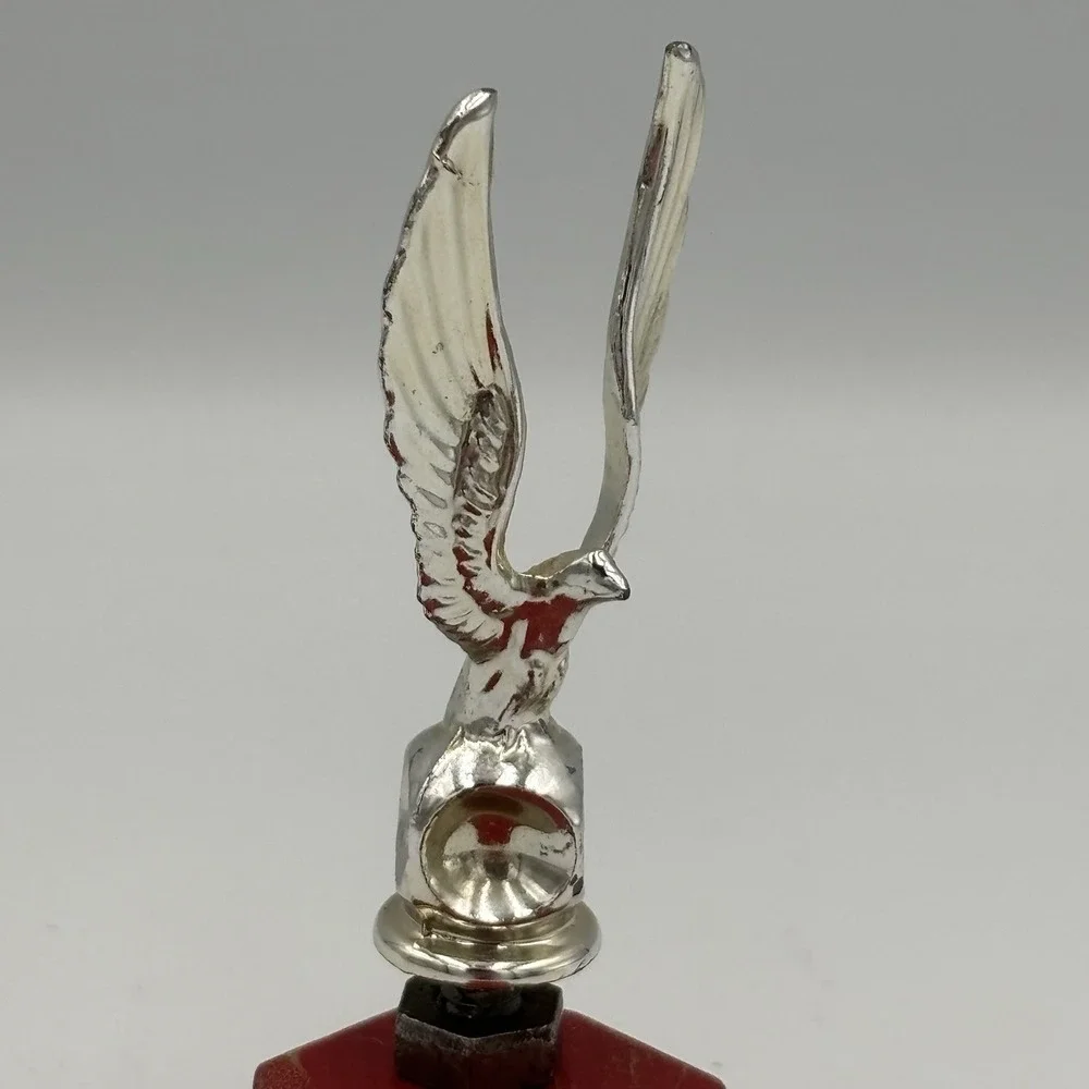 Vintage Silver Metal Majestic Eagle Trophy‎ Topper 2.75