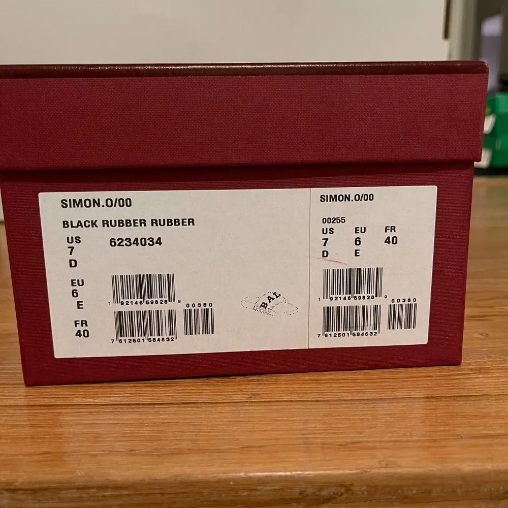 Bally size all