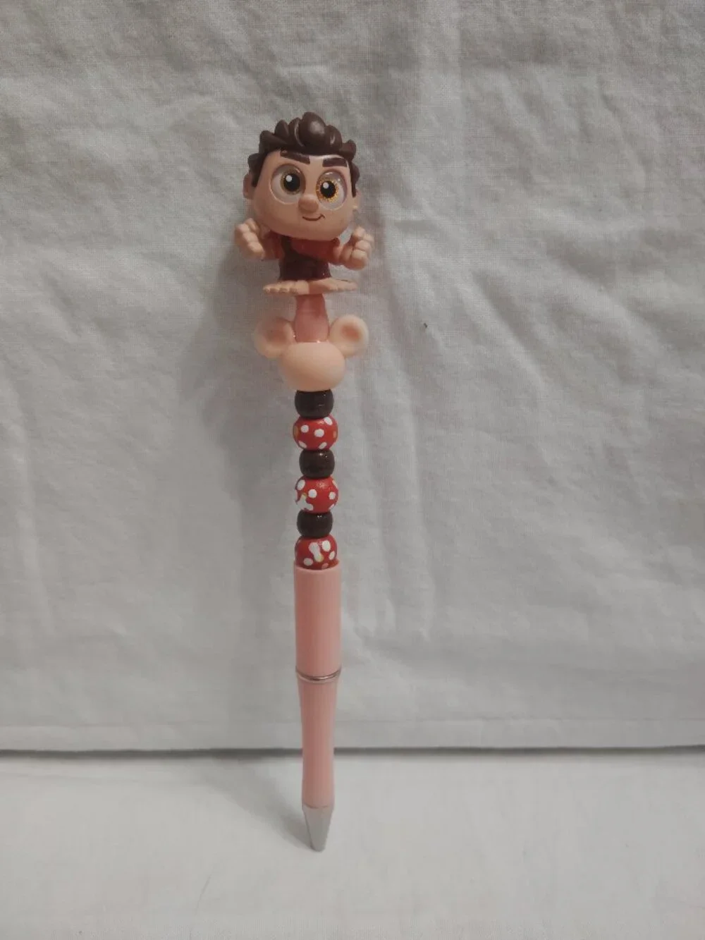 Disney Doorable- Ralph- Handmade Beaded Pen