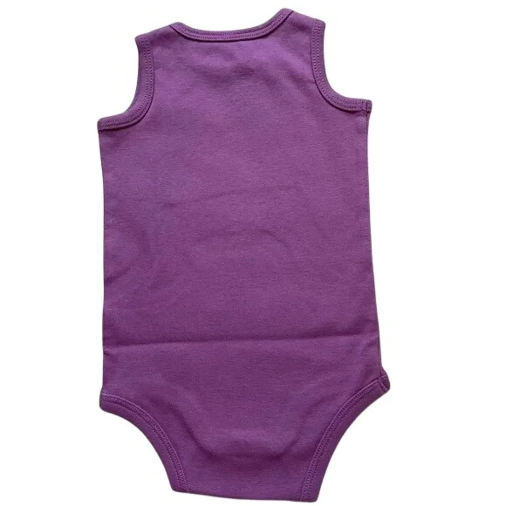 Primary Lilac The‎ Tank Babysuit, 3-6M