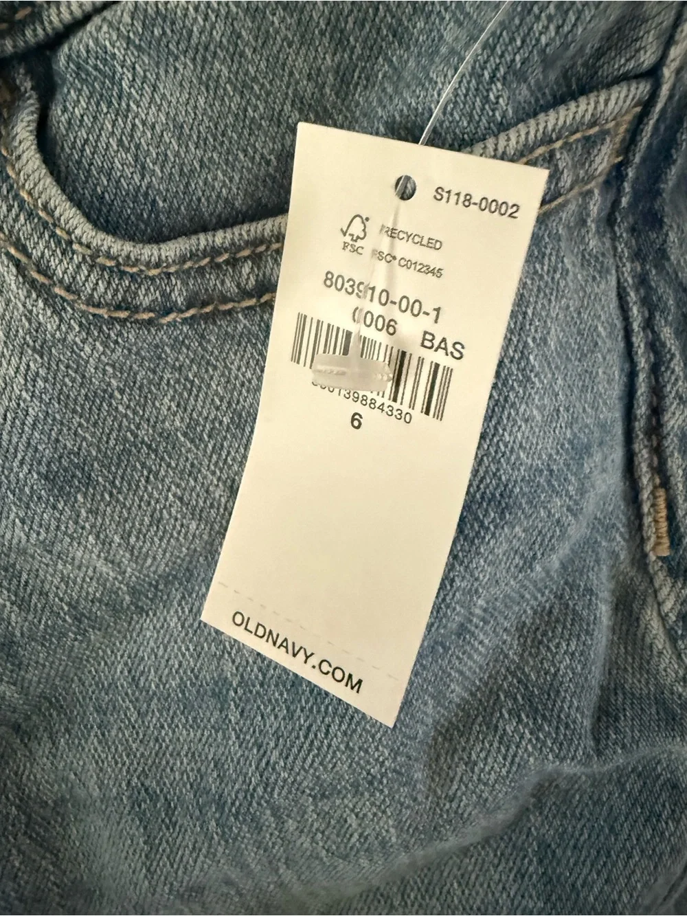 Old Navy Light Wash Girls High Waisted Flare Jeans NWT Sz 6