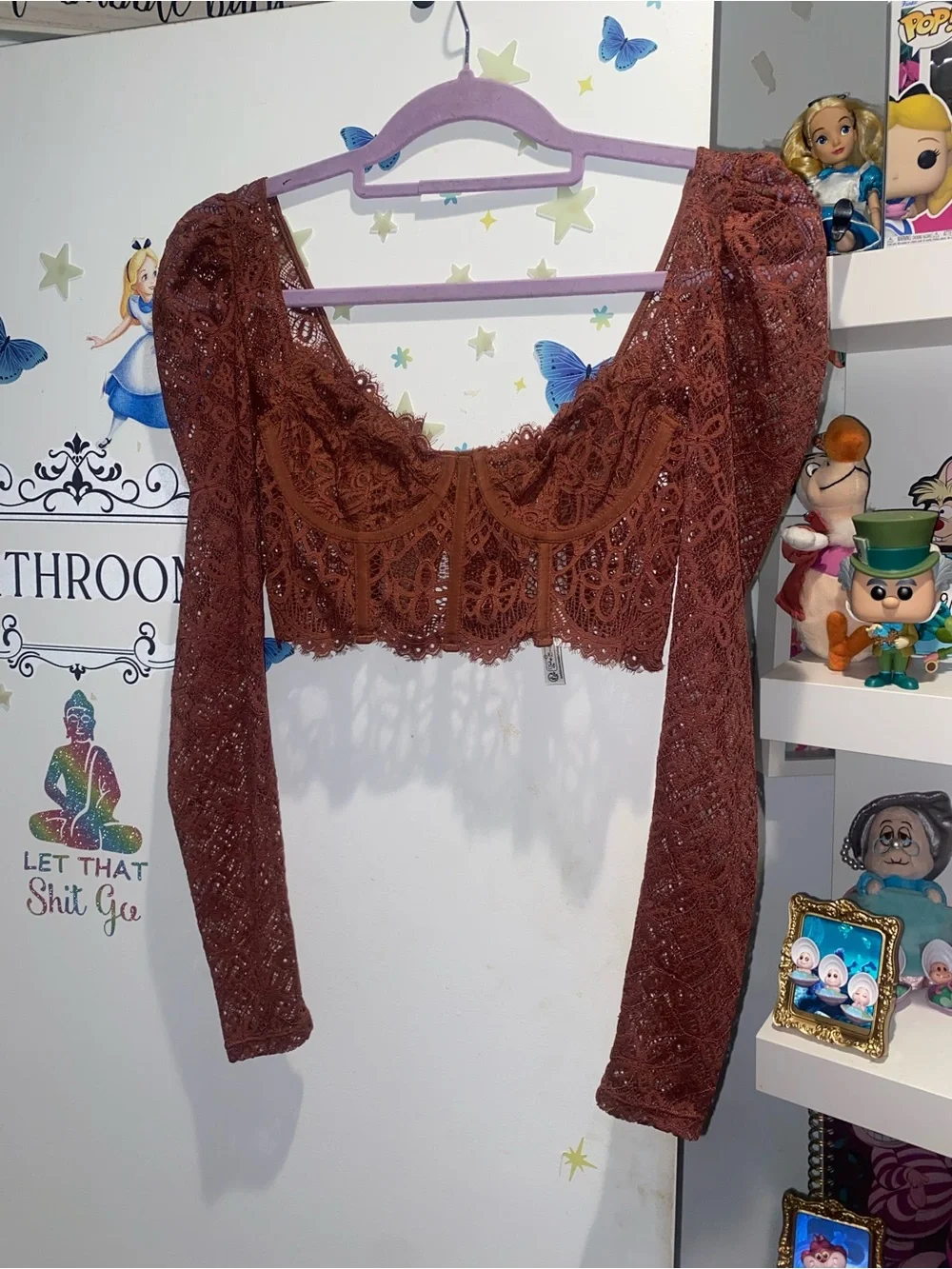 Anthropologie stunning rust
