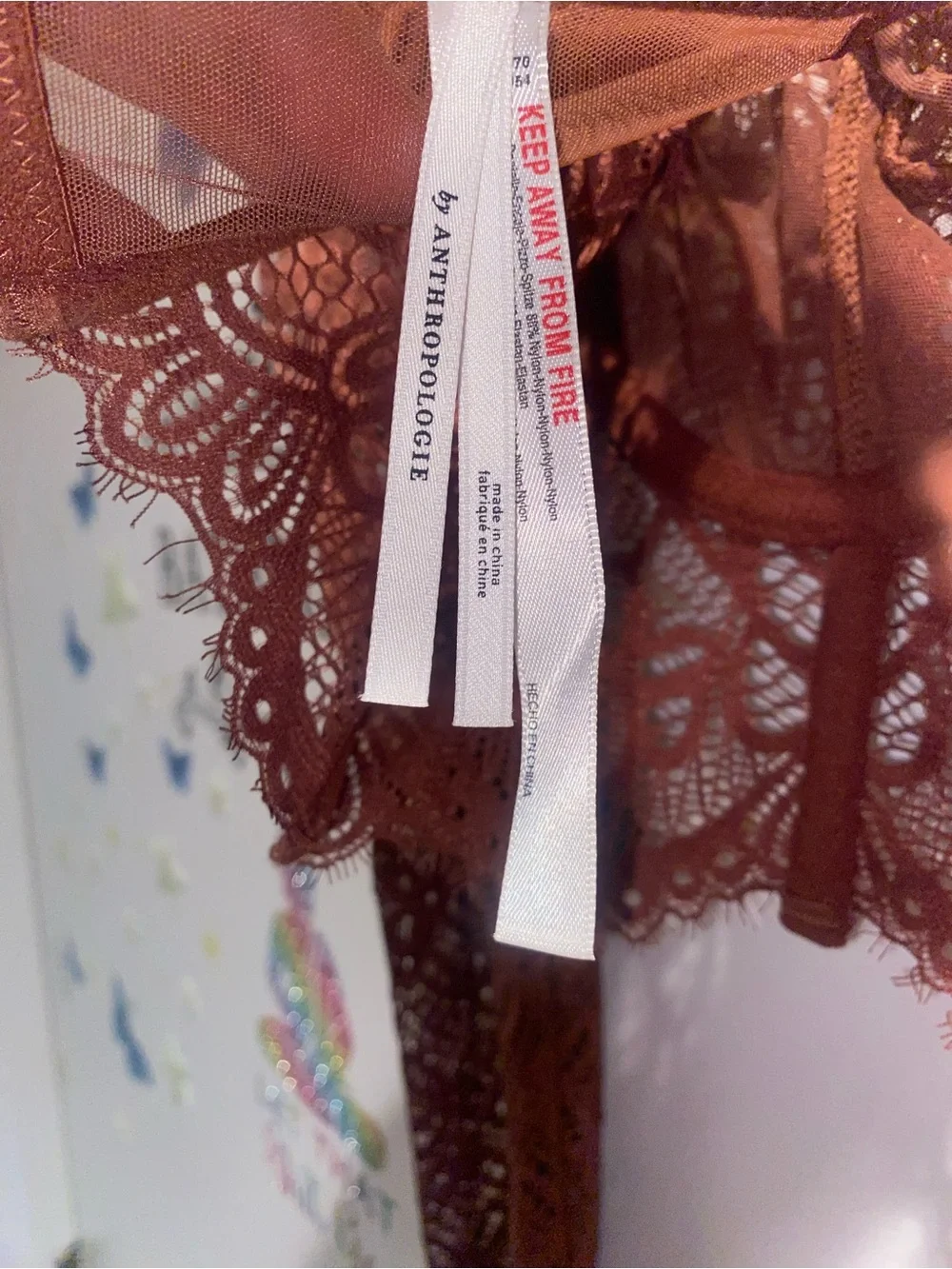 Anthropologie stunning rust