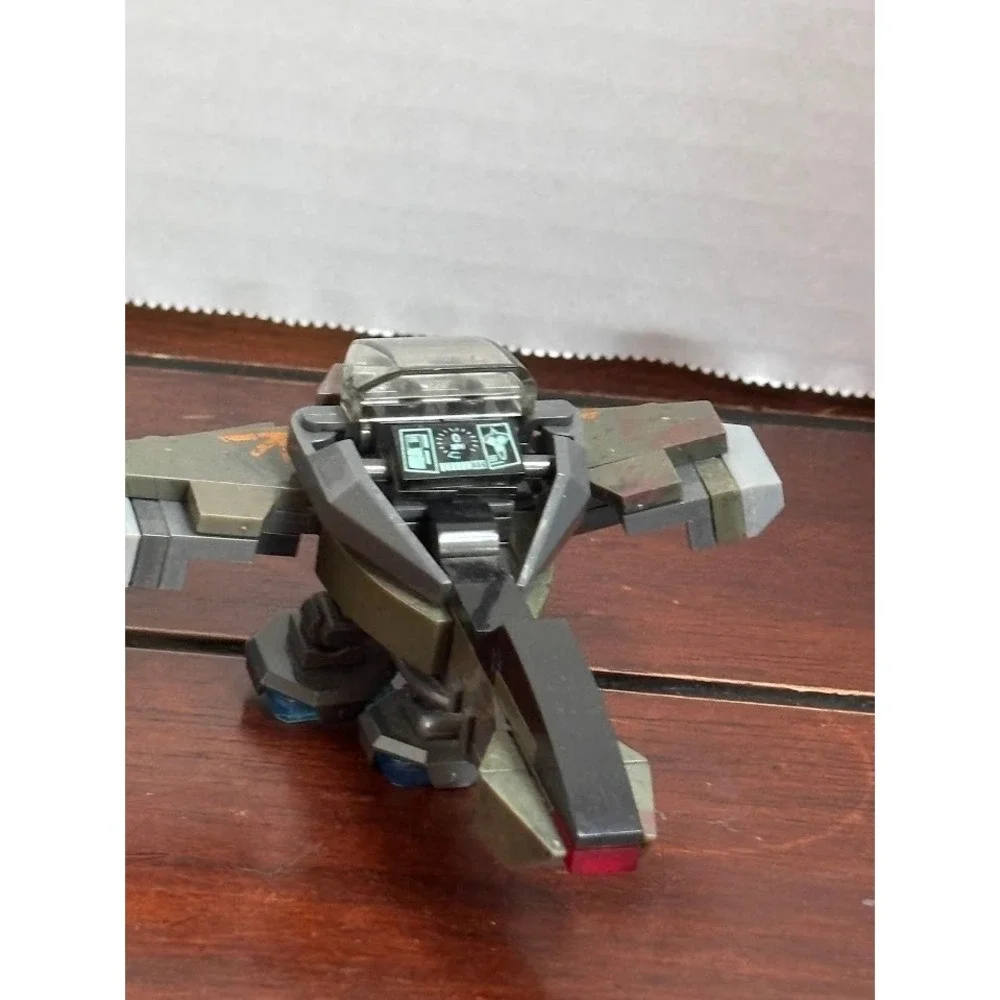 Mega Bloks Halo UNSC Command Center Terminal Hover Bike Vehicle Set Dark Grey