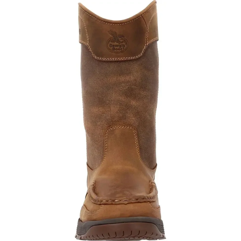 Georgia Boot Athens SuperLyte Waterproof Wellington Boots, GB00549, US 14 W
