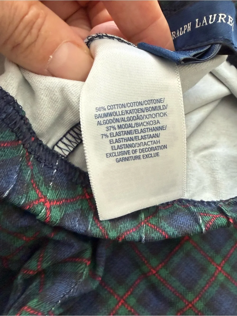 Ralph Lauren girls tartan