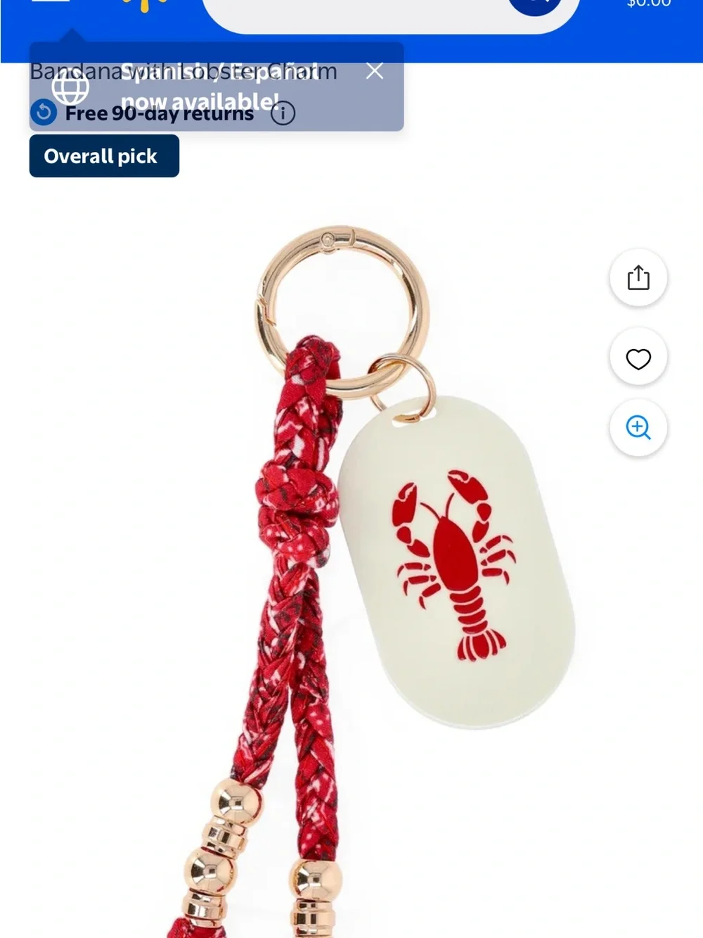 No Boundaries or bags charm