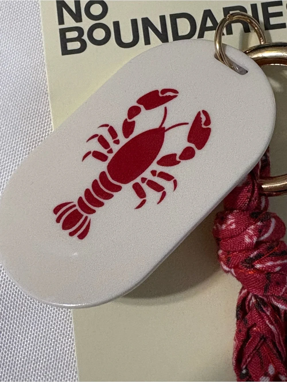 No Boundaries braided lobster