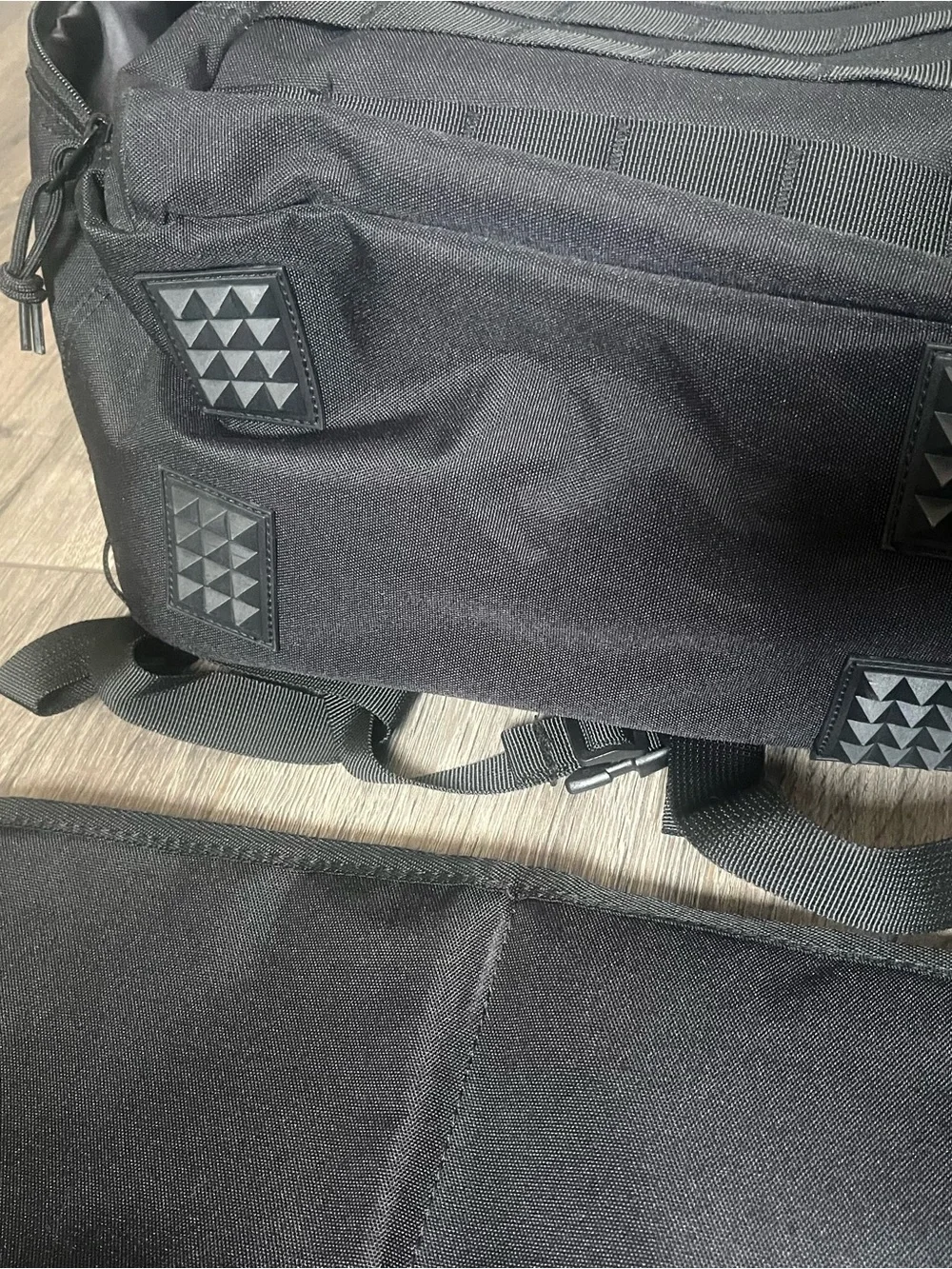 Dinictis Tactical Men's Backpack/Diaper Bag - Black