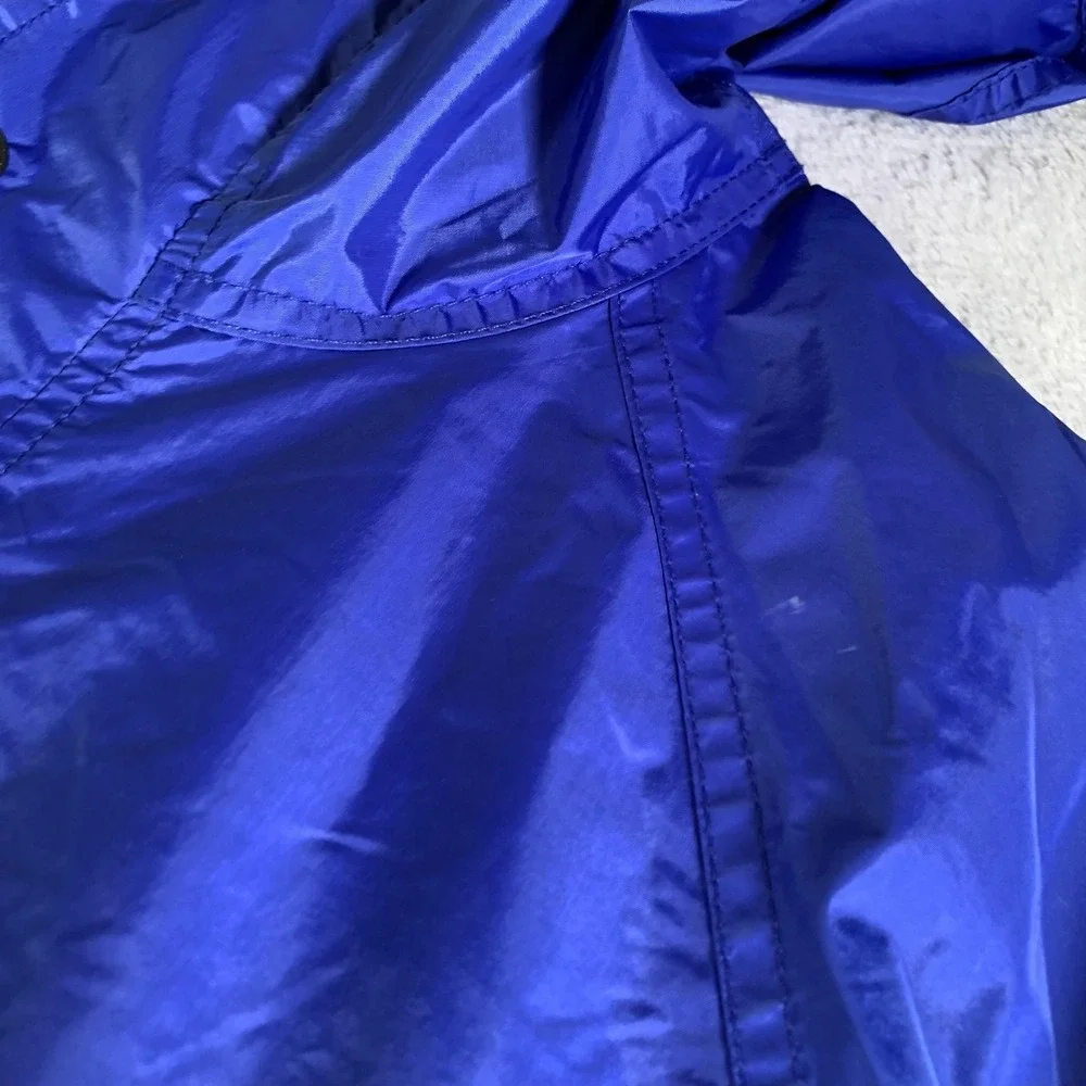 Vintage The‎ North Face Jacket Mens Medium Blue Hooded Gore-Tex Windbreaker USA