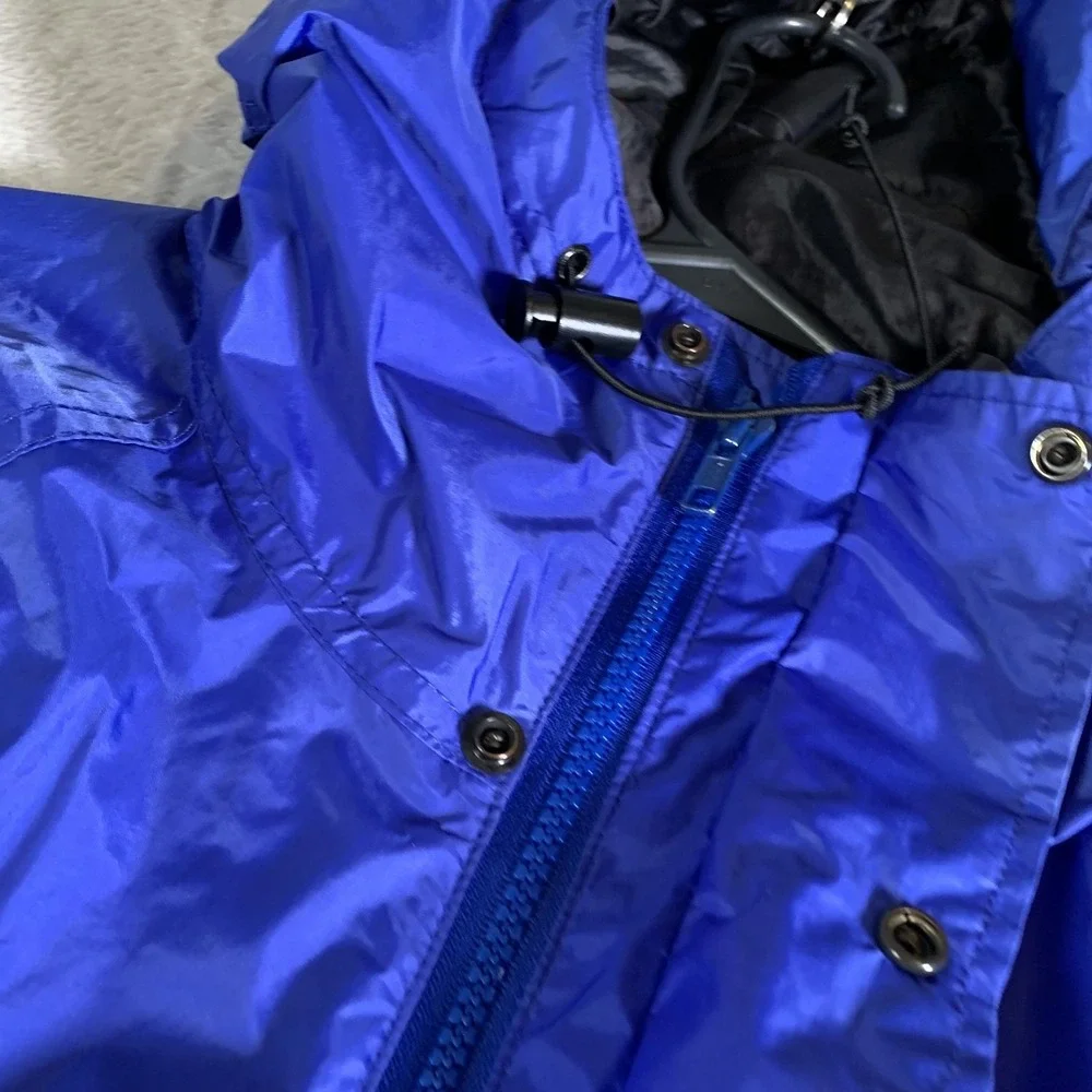 Vintage The‎ North Face Jacket Mens Medium Blue Hooded Gore-Tex Windbreaker USA