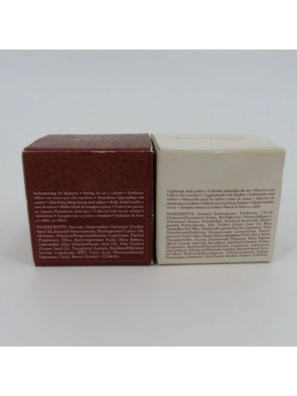 Fresh Sugar Set of Lip Polish and Recovery Lip Mask .35oz NEW Open Box Unused