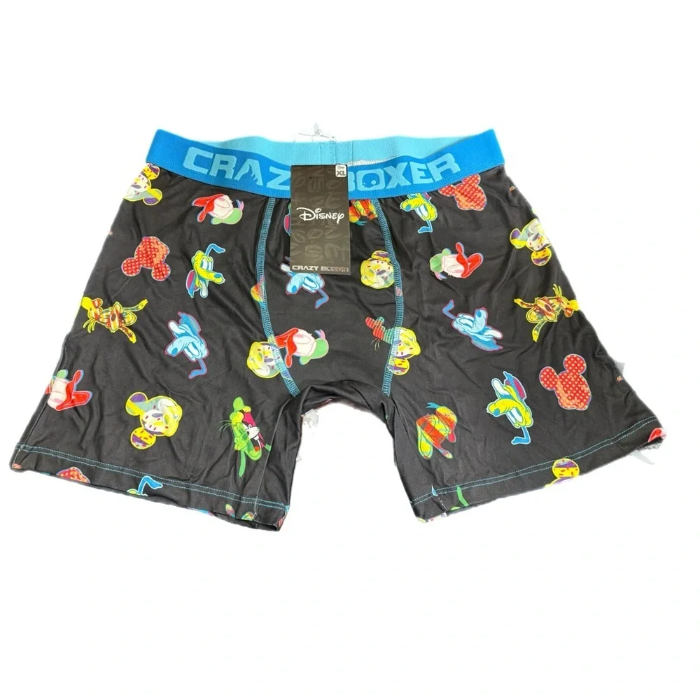Crazy Boxer Disney Mickey & Friends Boxer Briefs Black Size
