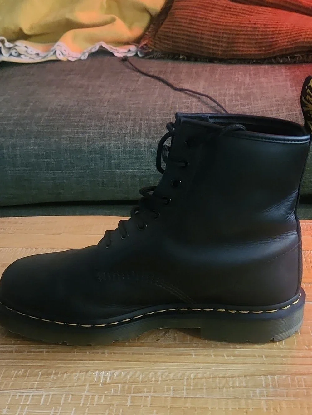 Dr. Martens 1460 SR - Black Leather Lace Up Boot – Men's Size 11 US/10 UK/ 44 EU