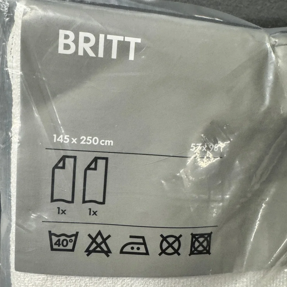 IKEA britt curtains
