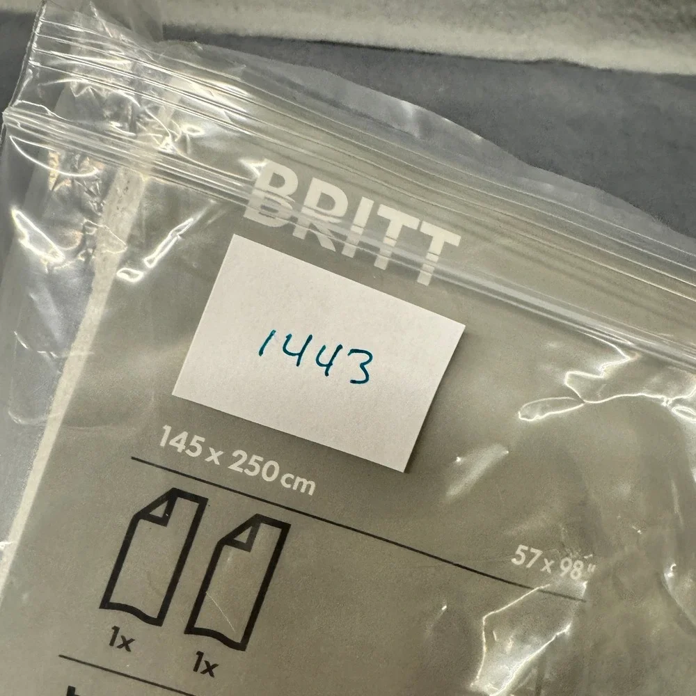 IKEA britt curtains