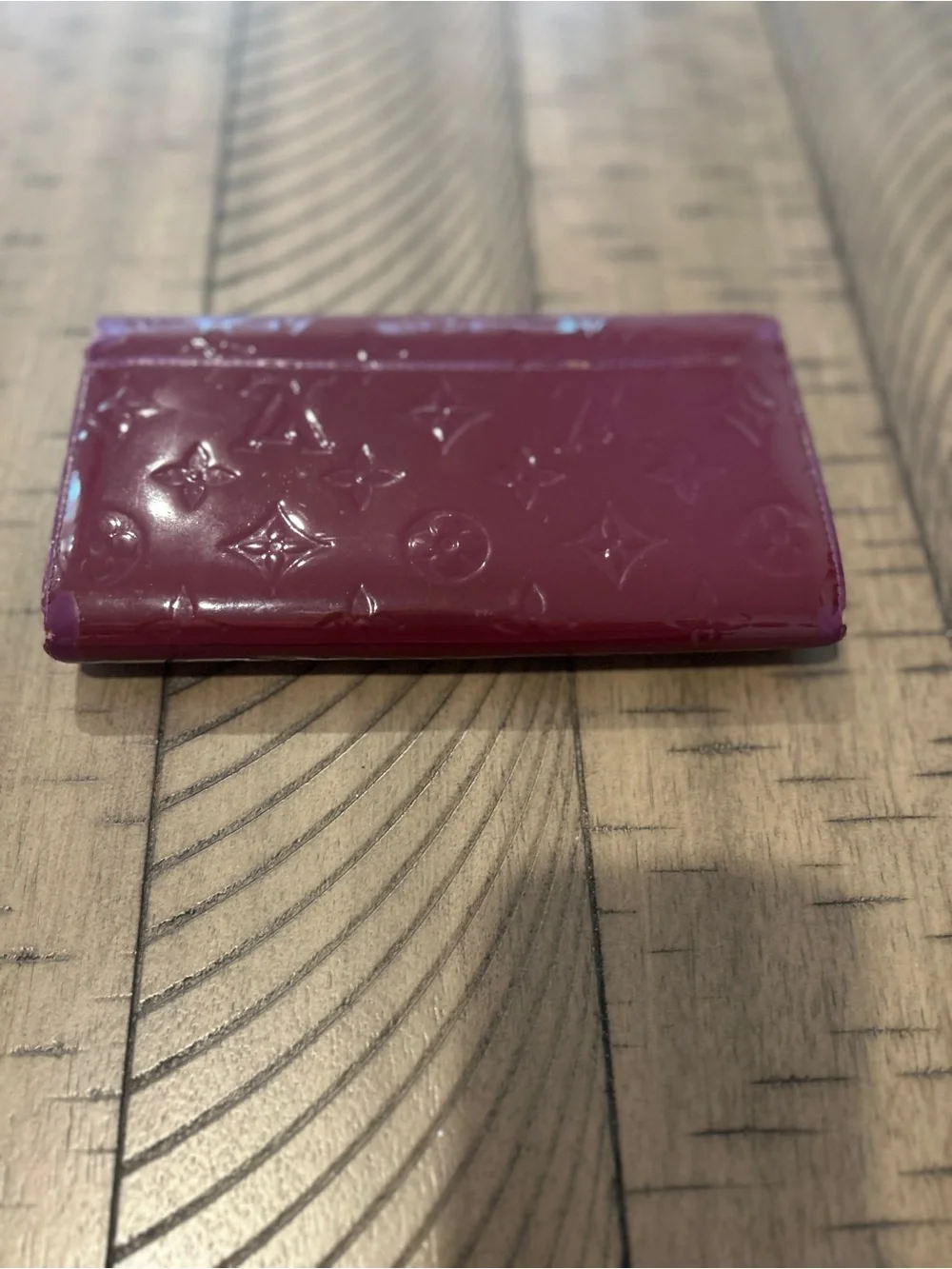 Louis Vuitton Vernis Envelope Wallet - Bordeaux Patent