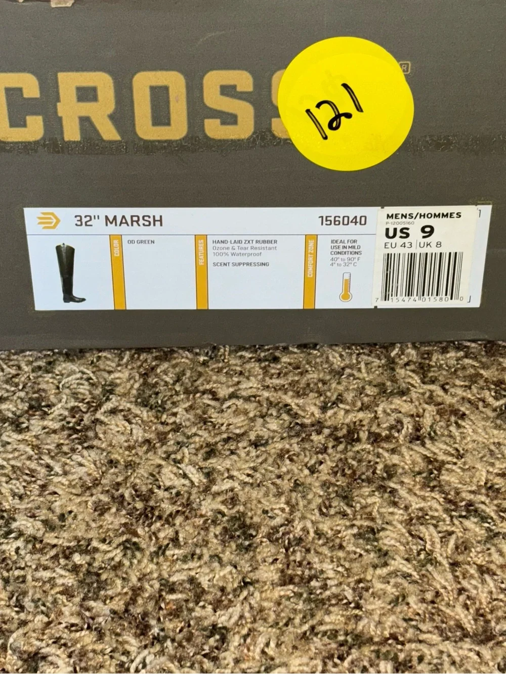 LaCrosse Men's 32
