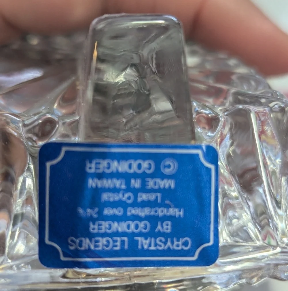 Godinger elegant crystal