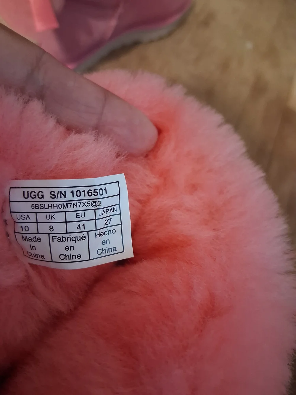 UGG classic sheepskin