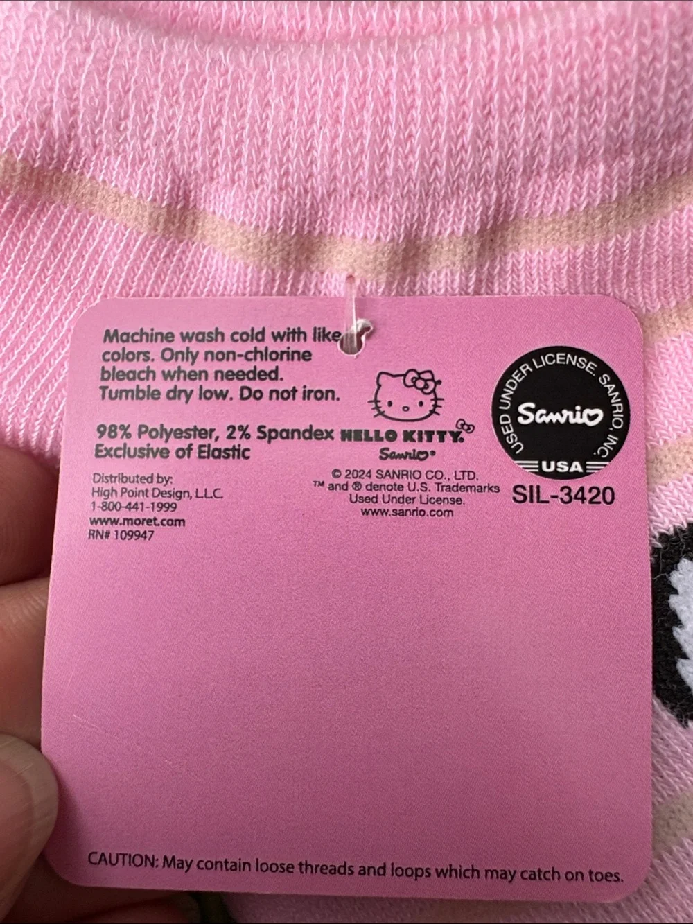 Hello Kitty soft pink
