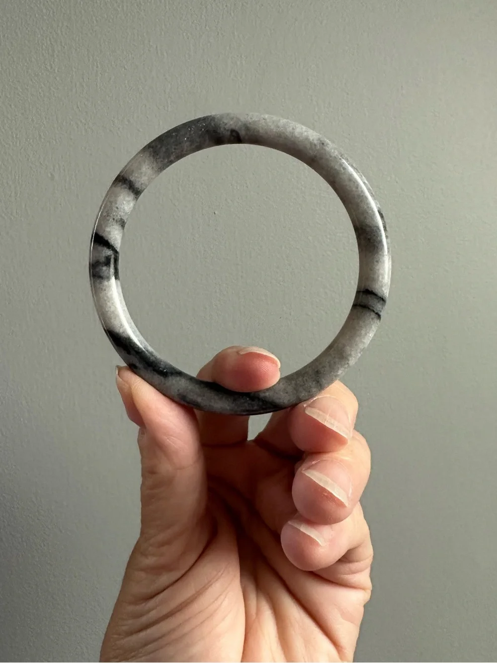 Vintage Grey Marble Bracelet