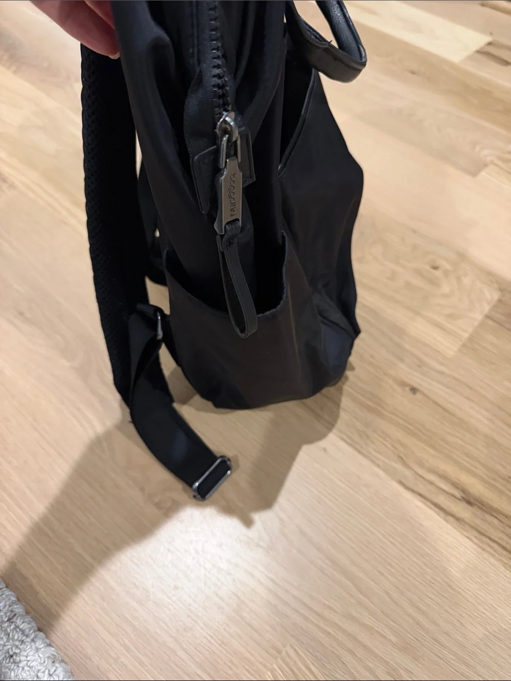 Black Laptop Travel Backpack Tote - Baggallini