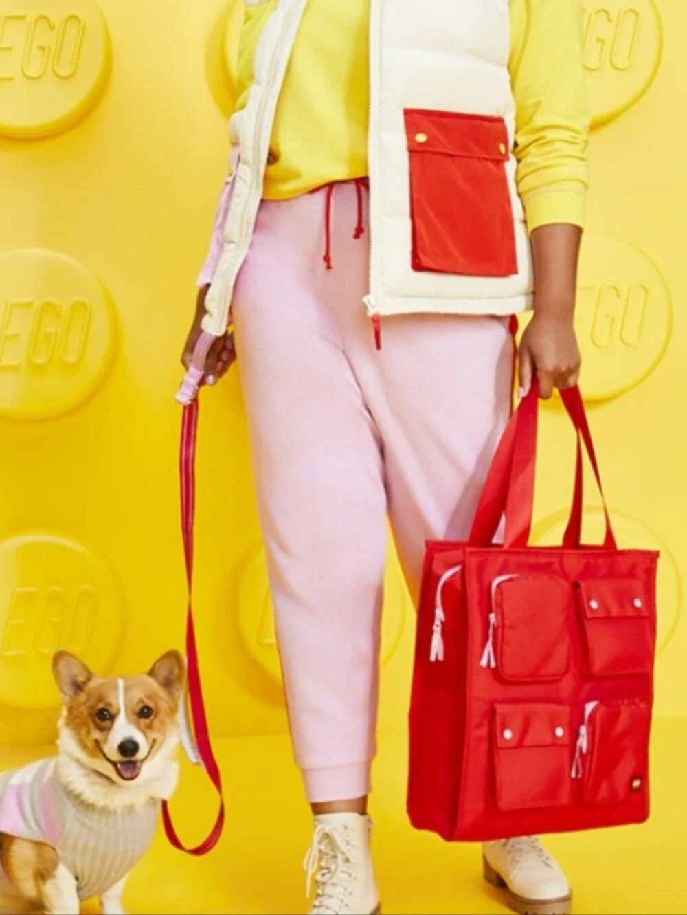 LEGO x Target Red Weekender Bag In Red Limited Release