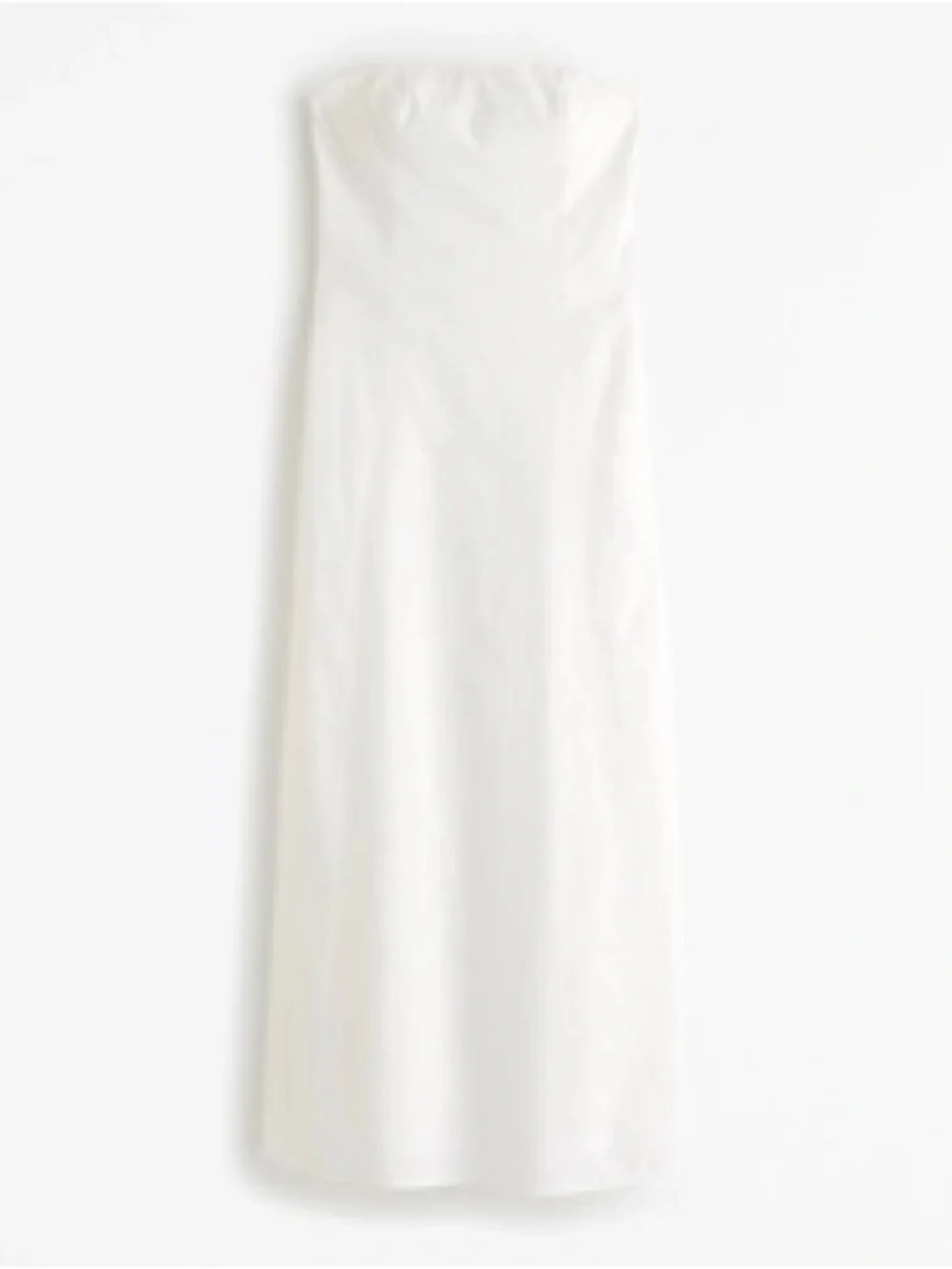 Abercrombie & Fitch white strapless