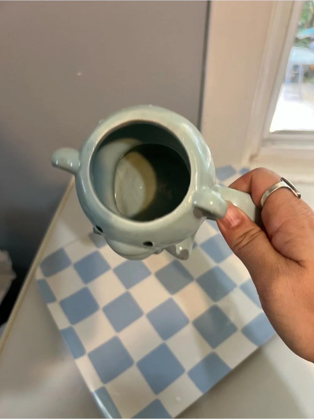 Ceramic Elephant Coffee Mug