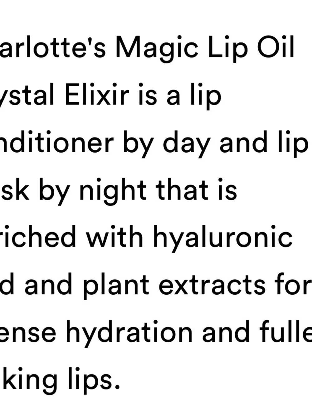 Charlotte Tilbury day used enriched