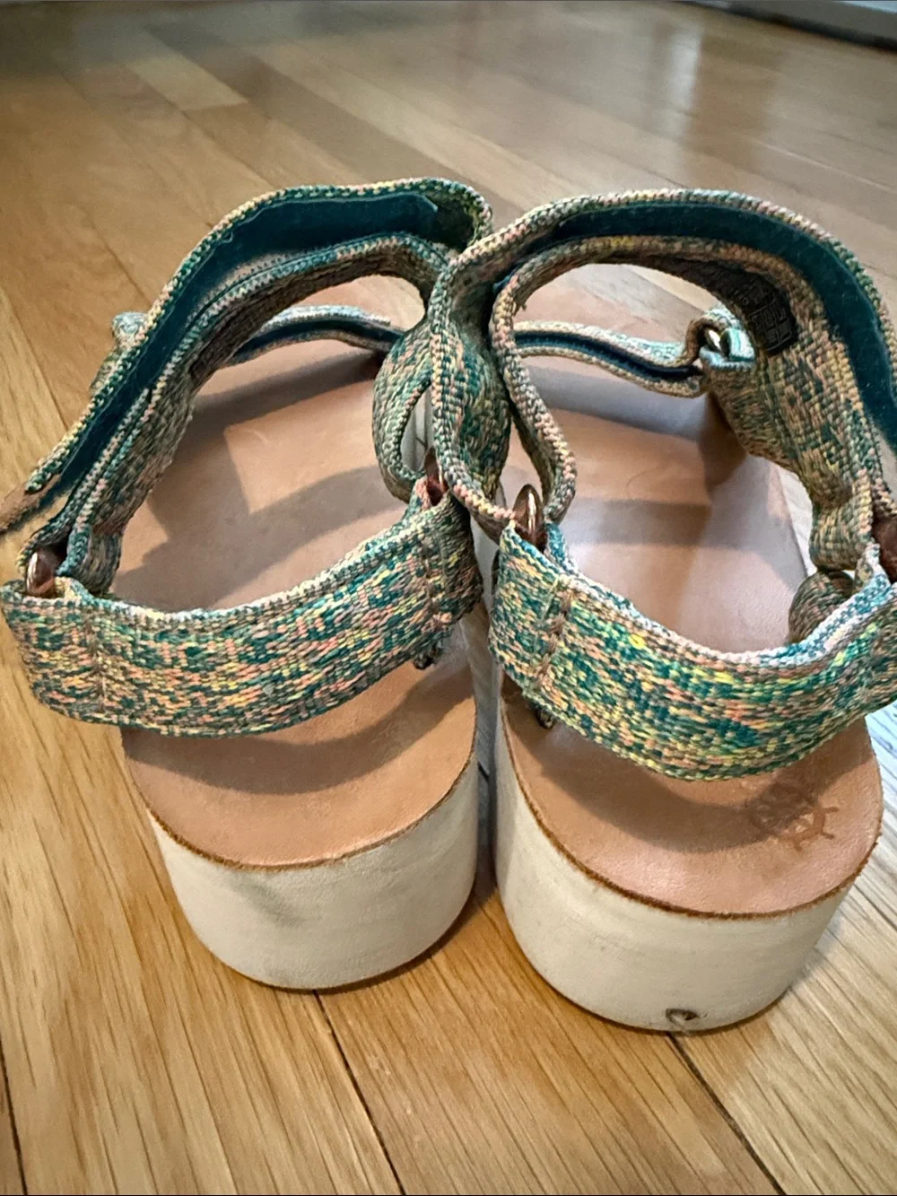 Teva special edition woven multicolor