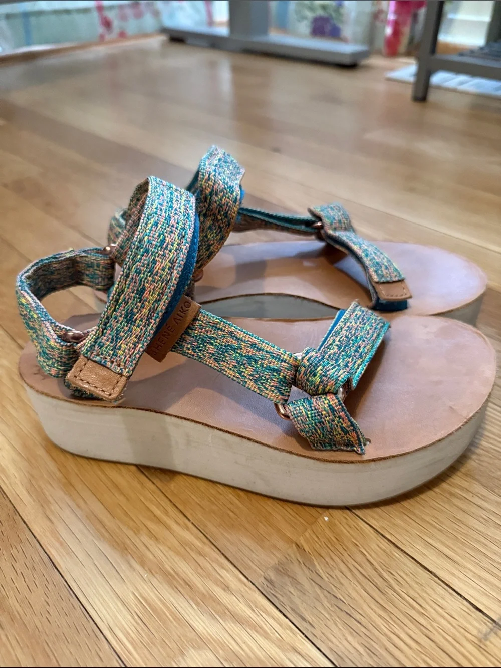 Teva special edition woven multicolor
