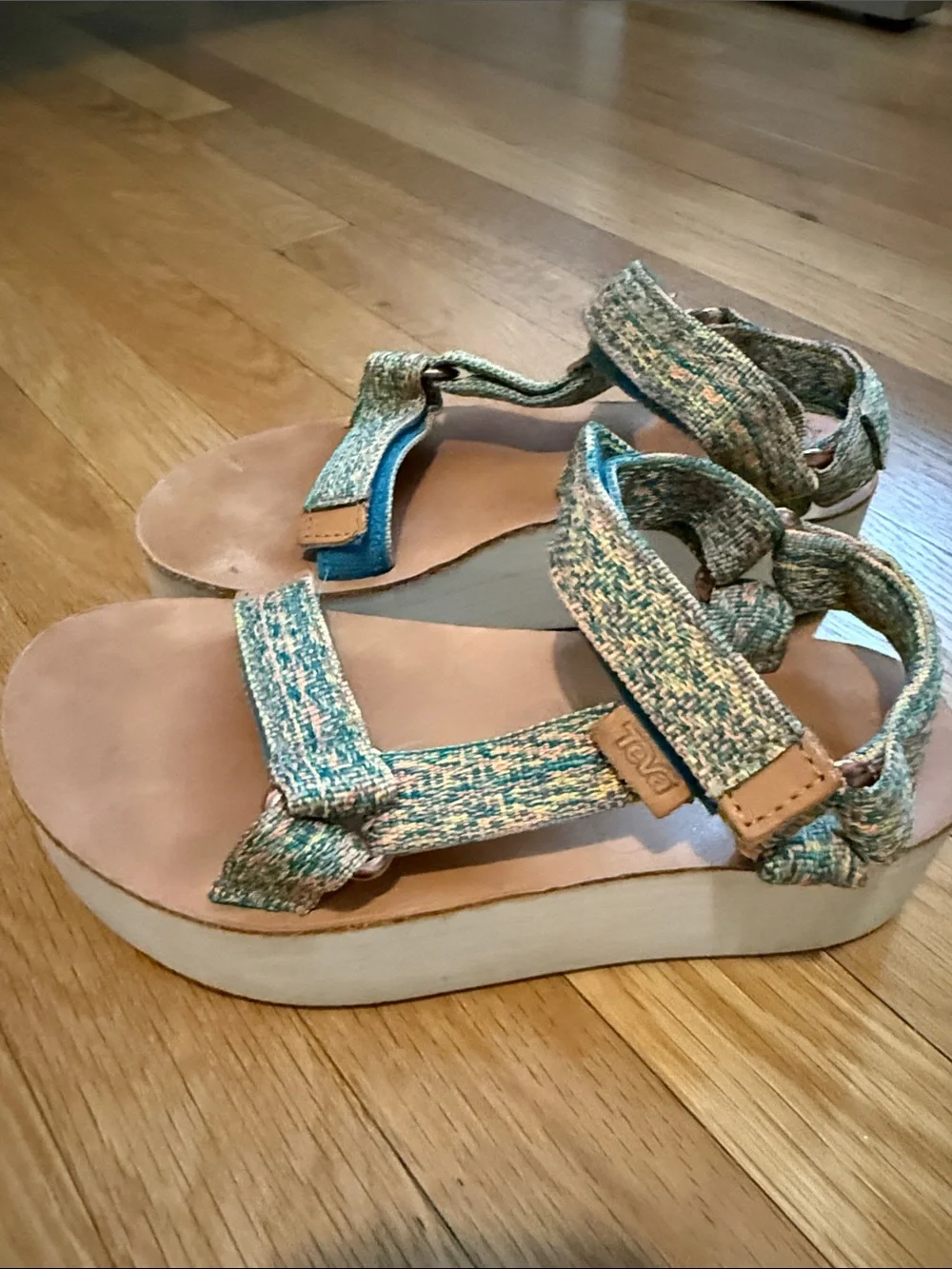 Teva special edition woven multicolor