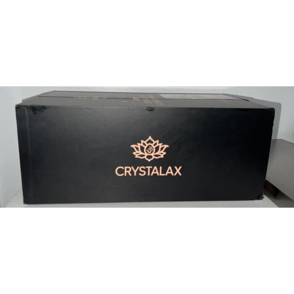 (b34/32)new Crystal Candle Warmer Lamp with Real Rose Quartz ( Oil Not Include)
