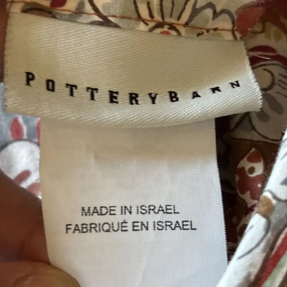 Pottery Barn has rust