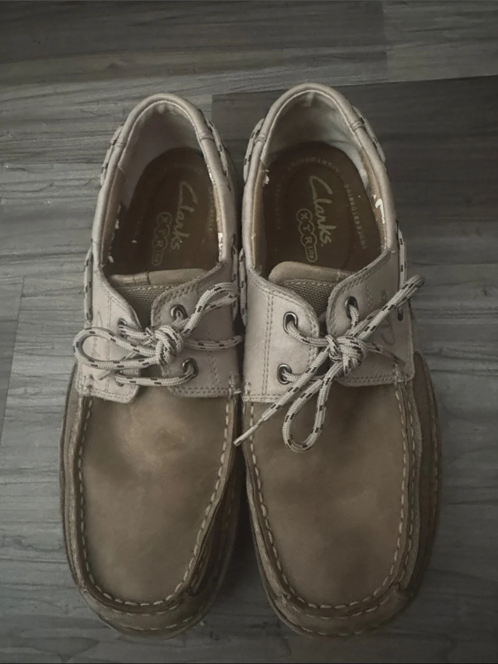 Clarks XTR Lite Men's Tan/Brown Leather Boat Shoes