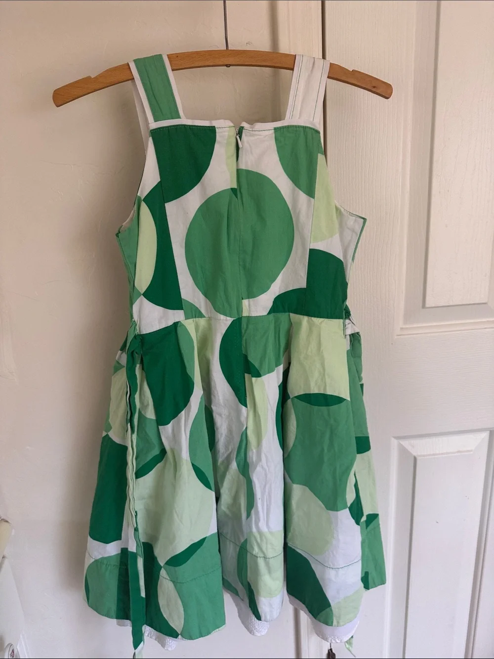 Children place girls size 10 Green Polka Dot Sundress