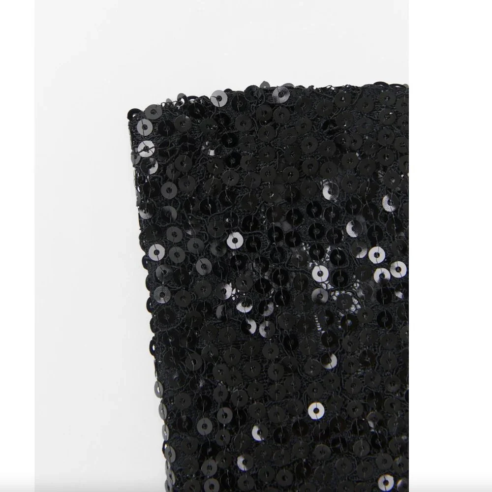 Zara sequins gloves