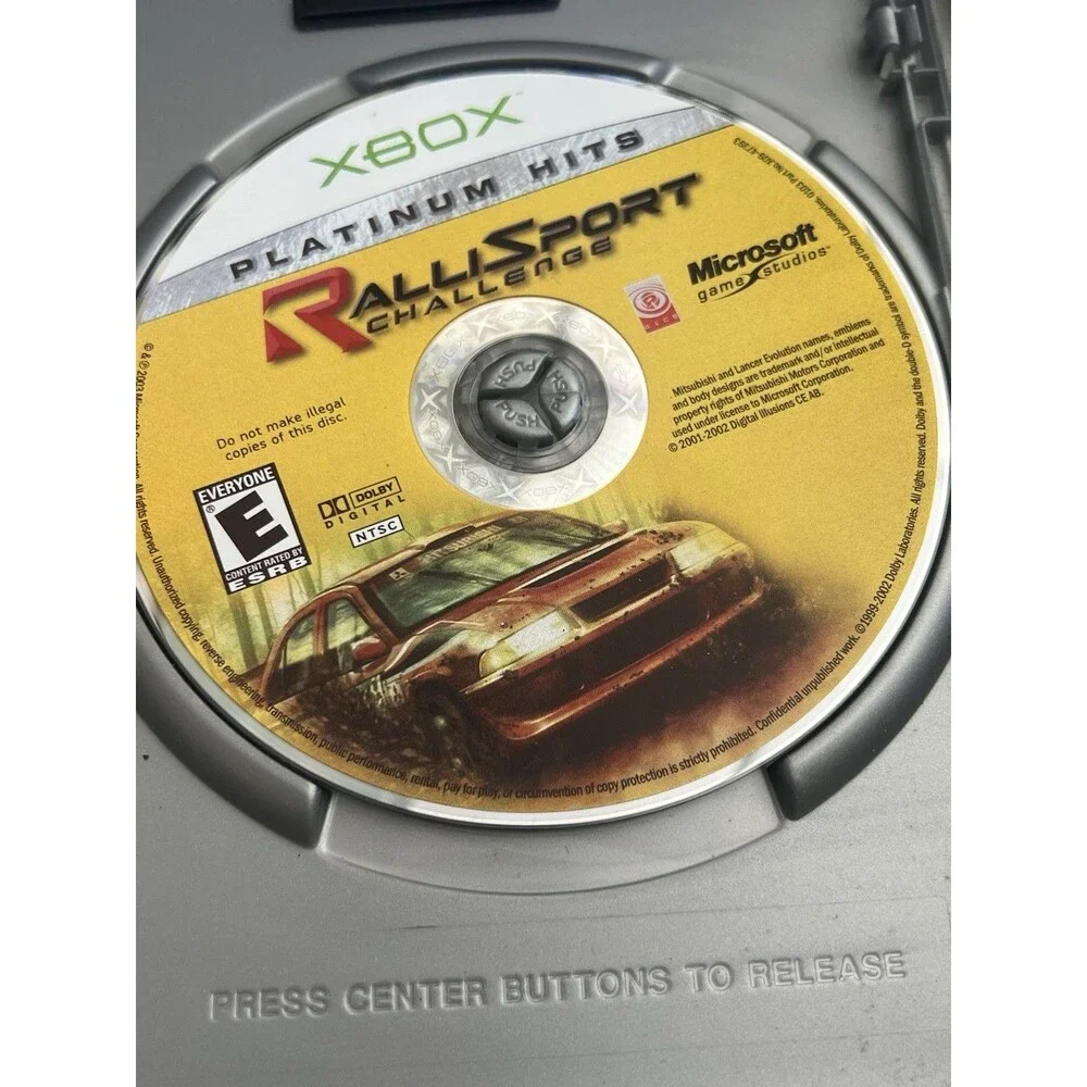 RalliSport Challenge (Original Xbox) Platinum Hits CIB COMPLETE & TESTED