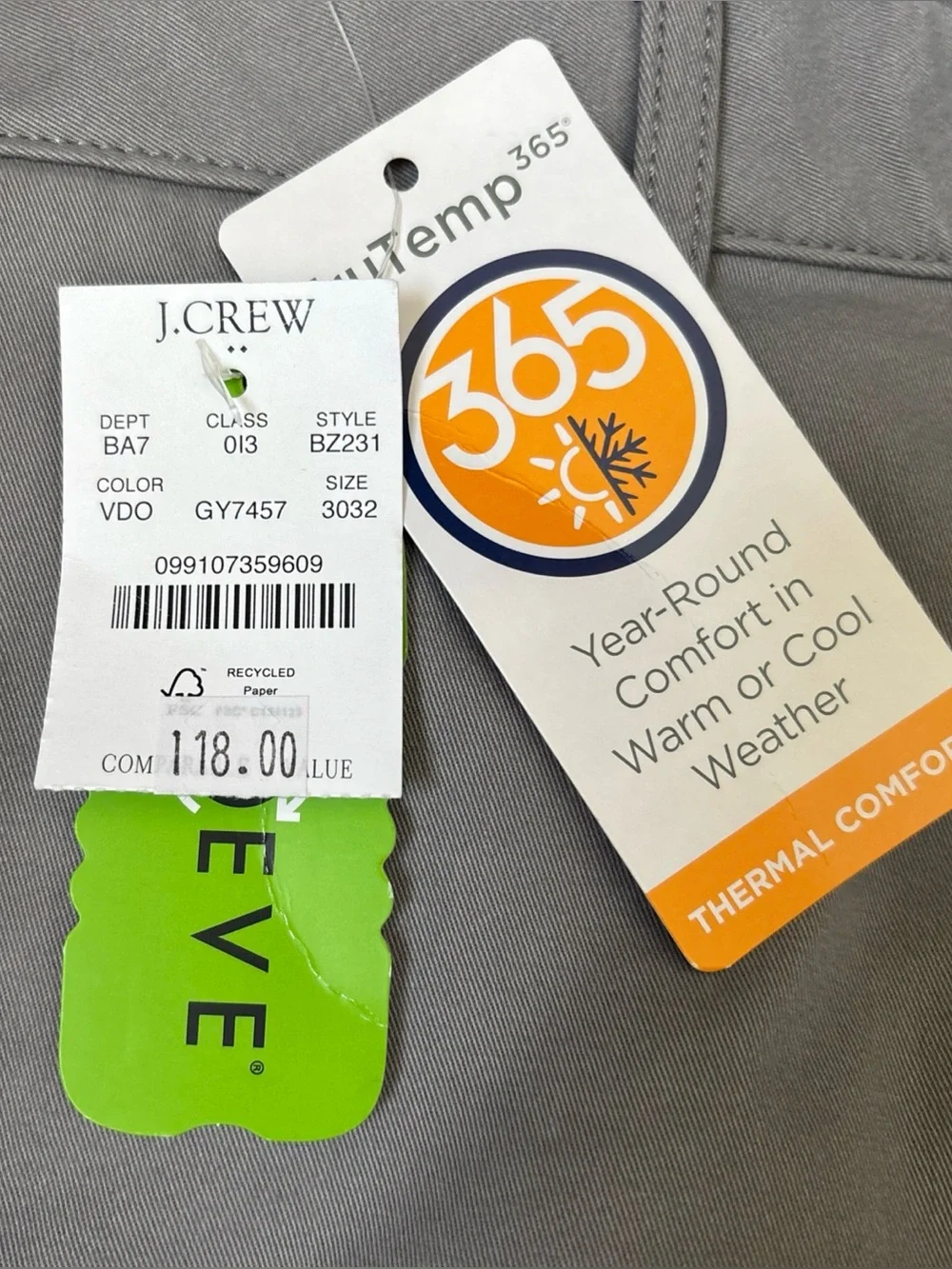 J. Crew crew silhouette pants