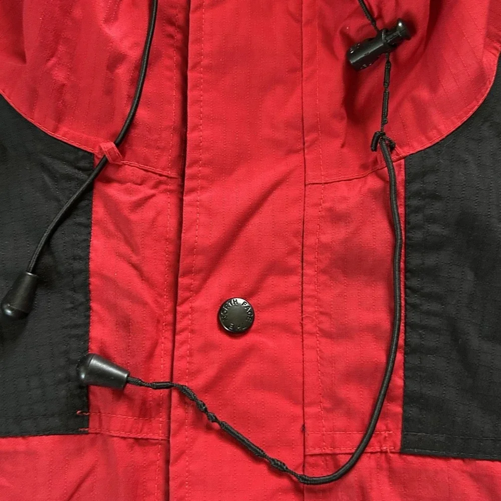 The North Face Summit Series Jacket Mens Medium Red Gore-Tex XCR Hooded Ski