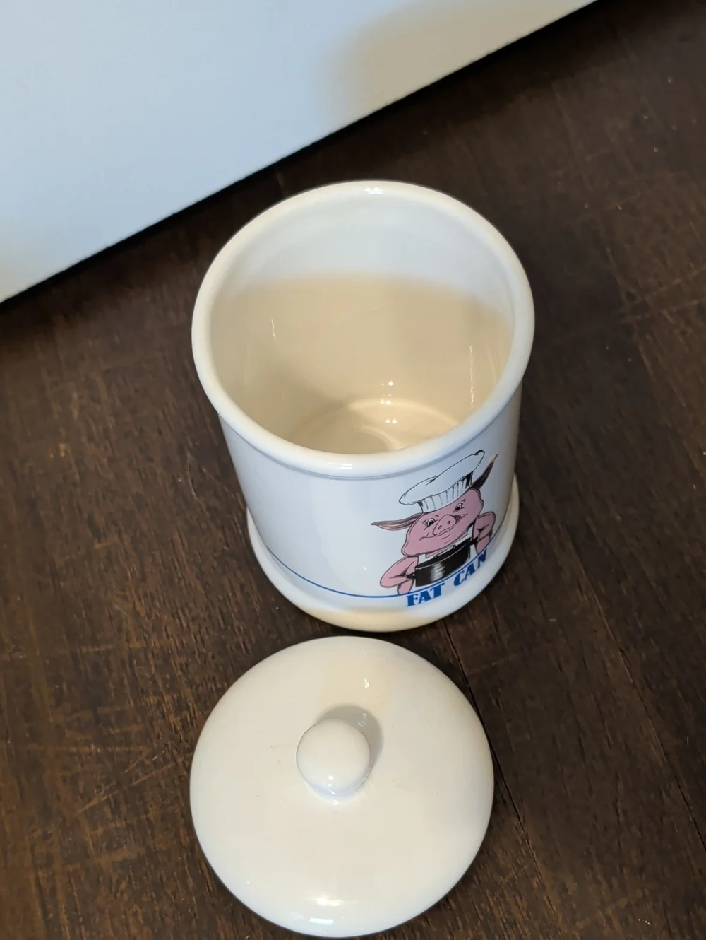 Bandwagon white ceramic