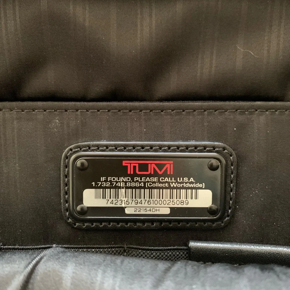 Tumi travel bag