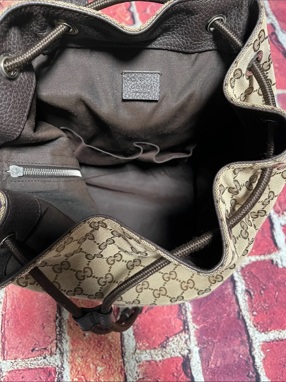 Gucci authentic drawstring