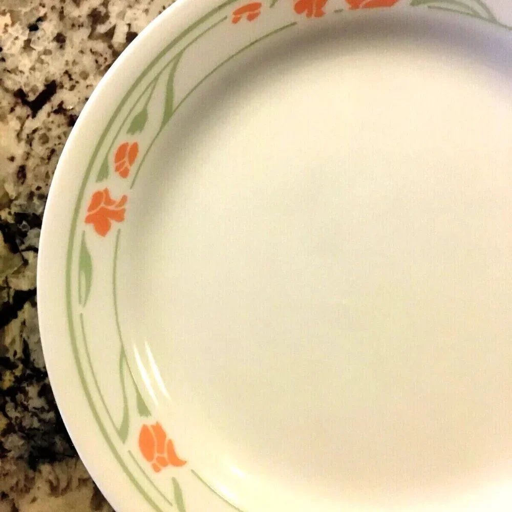 Corelle peach garland