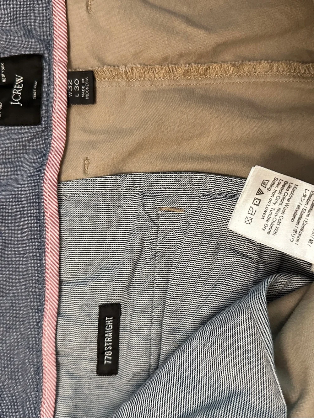 J. Crew slim straight