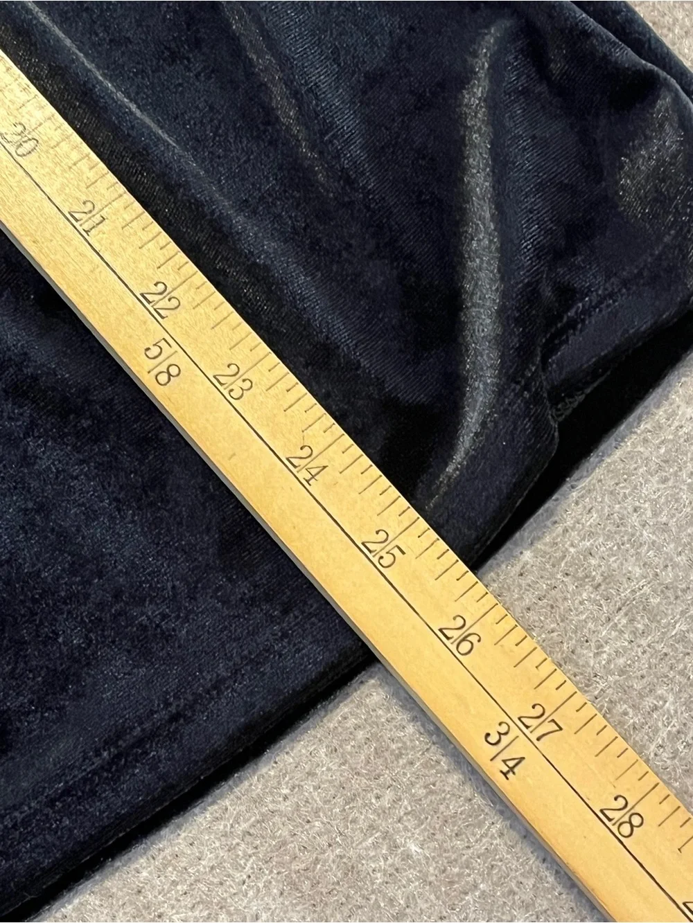 LOFT black velvet